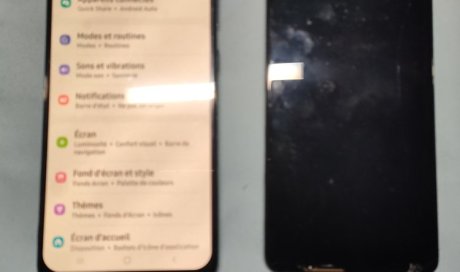 Changement d'écran d'un Samsung A51 au Fleix