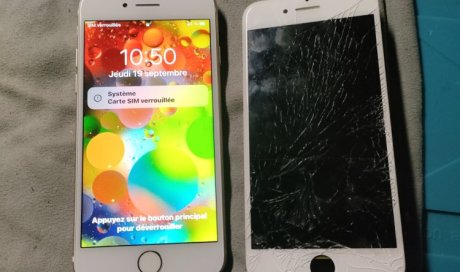 Changement d'écran s'un Iphone 7 à Pellegrue